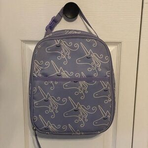 Hanna Andersson Purple Unicorn Lunch Bag